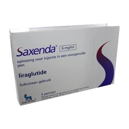 Verpakking van Saxenda
